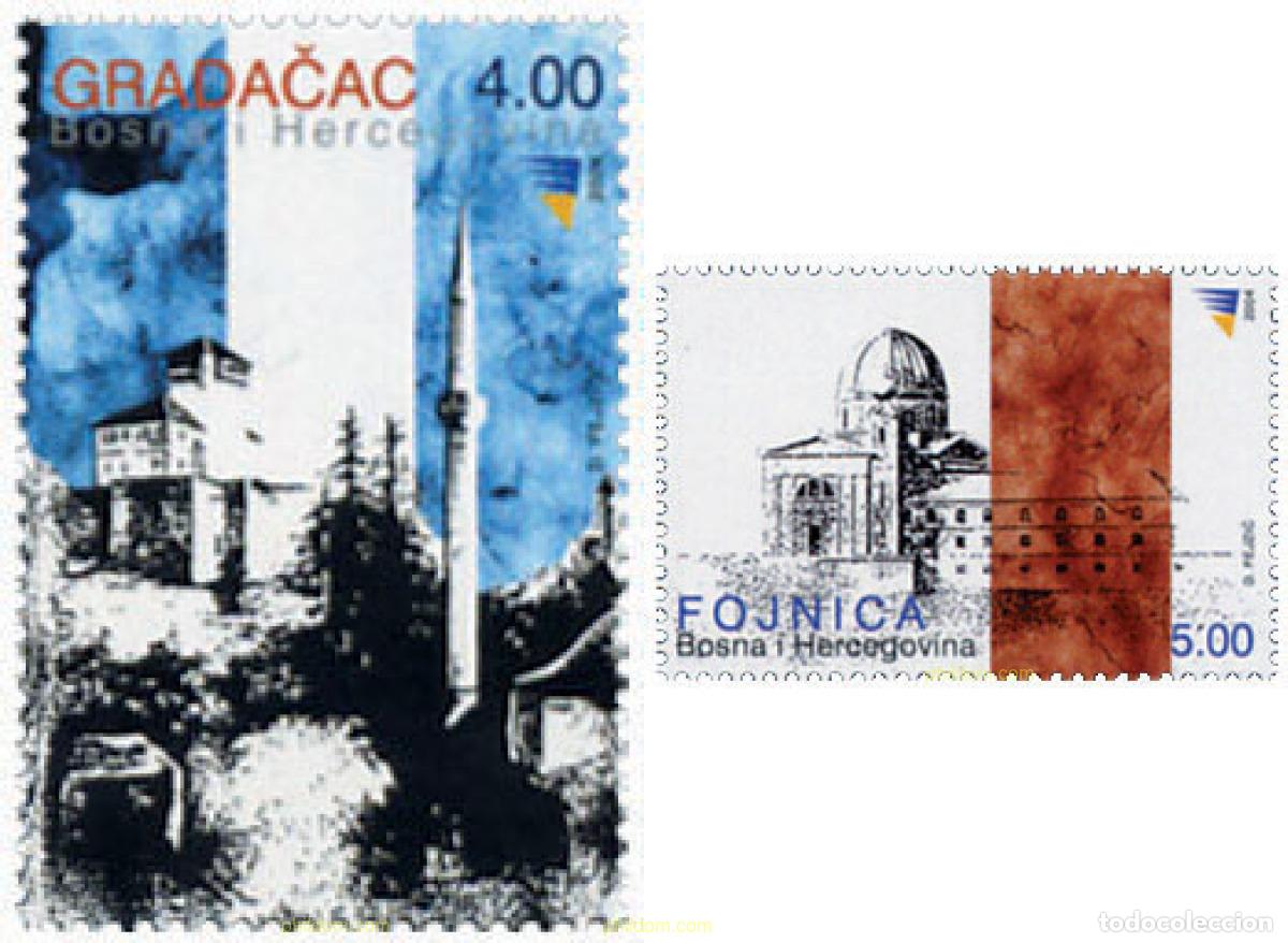 Sellos: 144213 MNH BOSNIA-HERZEGOVINA 2004 CIUDADES