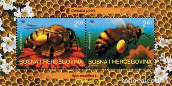 Francobolli: 148435 MNH BOSNIA-HERZEGOVINA 2004 INSECTOS. ABEJAS