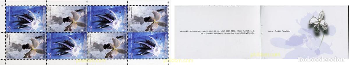 Sellos: 145615 MNH BOSNIA-HERZEGOVINA 2004 ORQUIDEAS