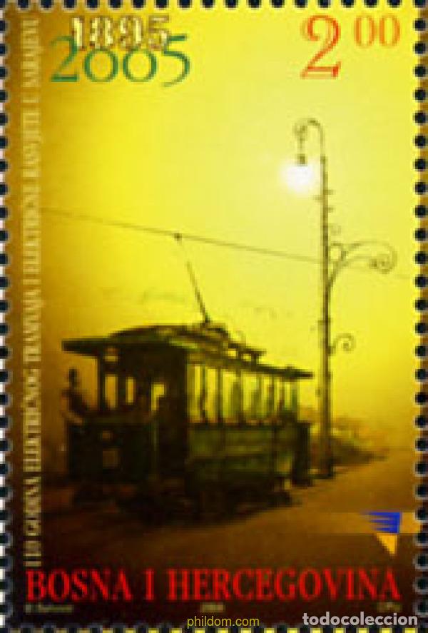 Sellos: 165896 MNH BOSNIA-HERZEGOVINA 2005 110 ANIVERSARIO DE LA LLEGADA DE LA ELECTRICIDAD A SARAJEVO