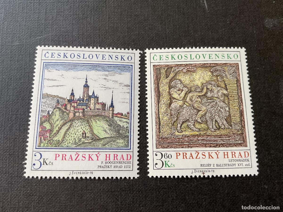 Timbres: CHECOSLOVAQUIA N&ordm; YVERT 2179/0*** A&Ntilde;O 1976. TESOROS DEL CASTILLO DE PRAGA