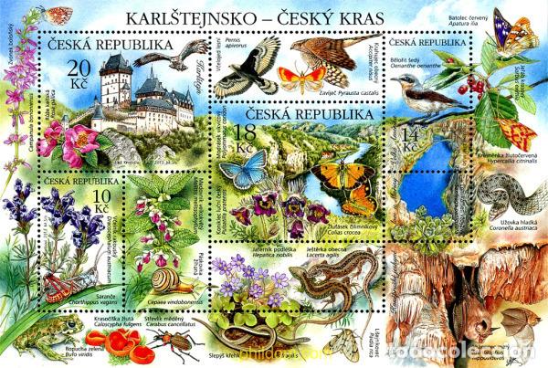 Sellos: 306681 MNH CHEQUIA 2013 FLORA Y FAUNA DE LA RESERVA DE LA BIOESFERA MUNDIAL DE LA UNESCO EN SUMAVY