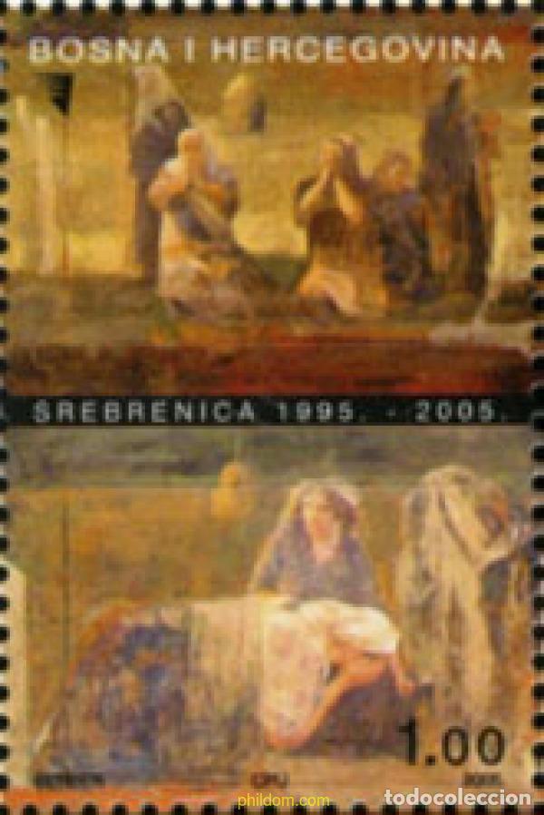 Sellos: 185632 MNH BOSNIA-HERZEGOVINA 2005 10 ANIVERSARIO DE LA TRAGEDIA DE SREBRENICA