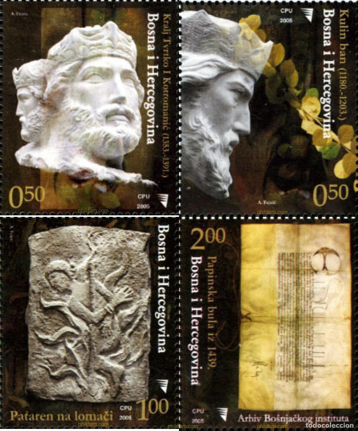 Briefmarken: 189714 MNH BOSNIA-HERZEGOVINA 2005 HISTORIA DE BOSNIA-HERZEGOVINA