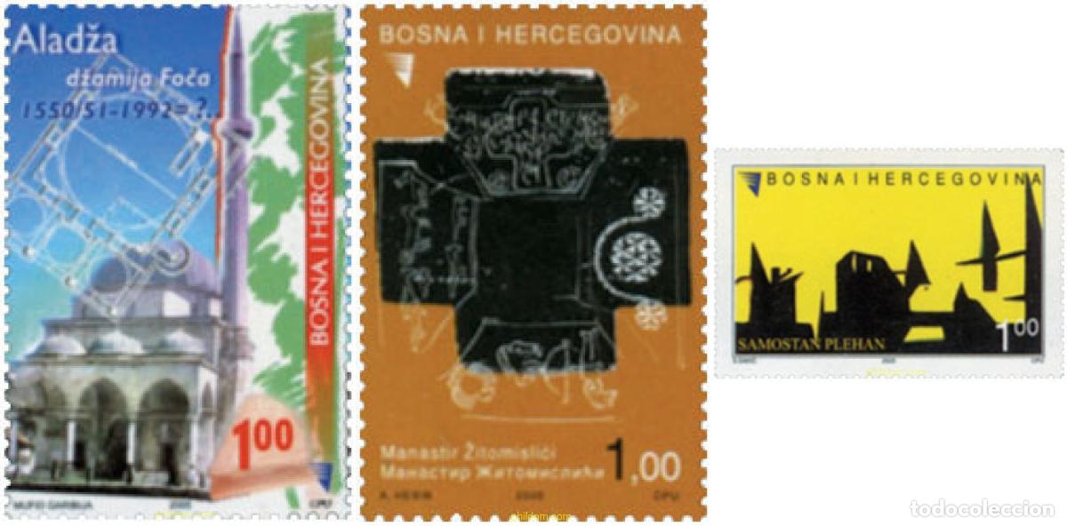 Briefmarken: 185647 MNH BOSNIA-HERZEGOVINA 2005 EDIFICIOS RELIGIOSOS