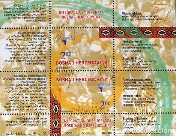 Sellos: 197478 MNH BOSNIA-HERZEGOVINA 2006 EUROPA CEPT. LA INTEGRACION DE LOS INMIGRANTES SEGUN LA VISION D