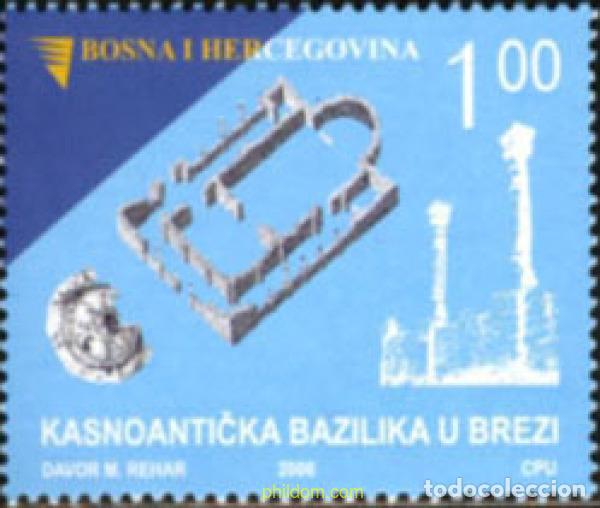 Briefmarken: 791125 MNH BOSNIA-HERZEGOVINA 2006 PATRIMONIO CULTURAL