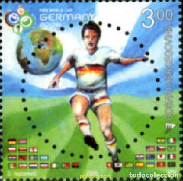 Sellos: 791121 MNH BOSNIA-HERZEGOVINA 2006 CLUB DE FUTBOL SARAJEVO