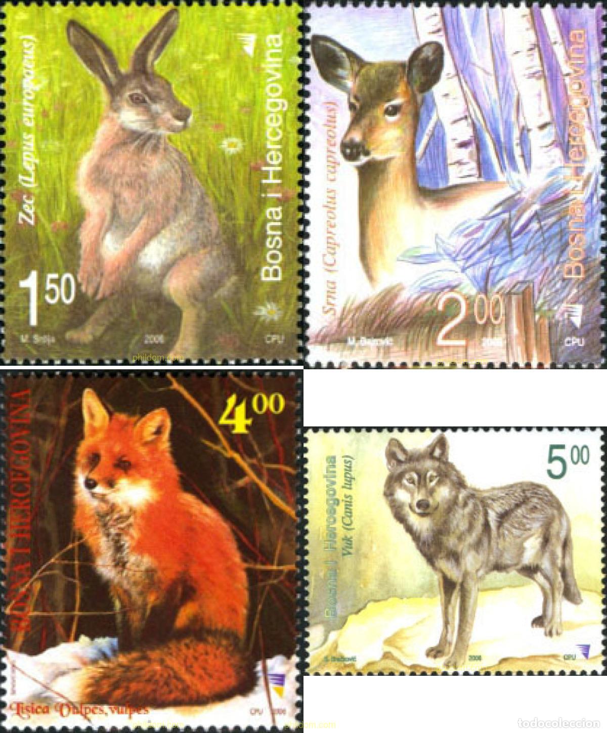 Briefmarken: 297986 MNH BOSNIA-HERZEGOVINA 2006 FAUNA