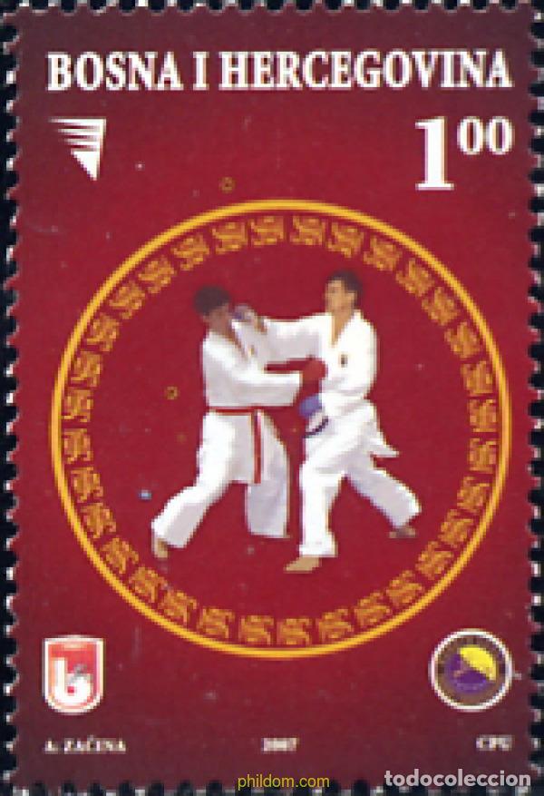 Briefmarken: 222698 MNH BOSNIA-HERZEGOVINA 2007 ARTES MARCIALES