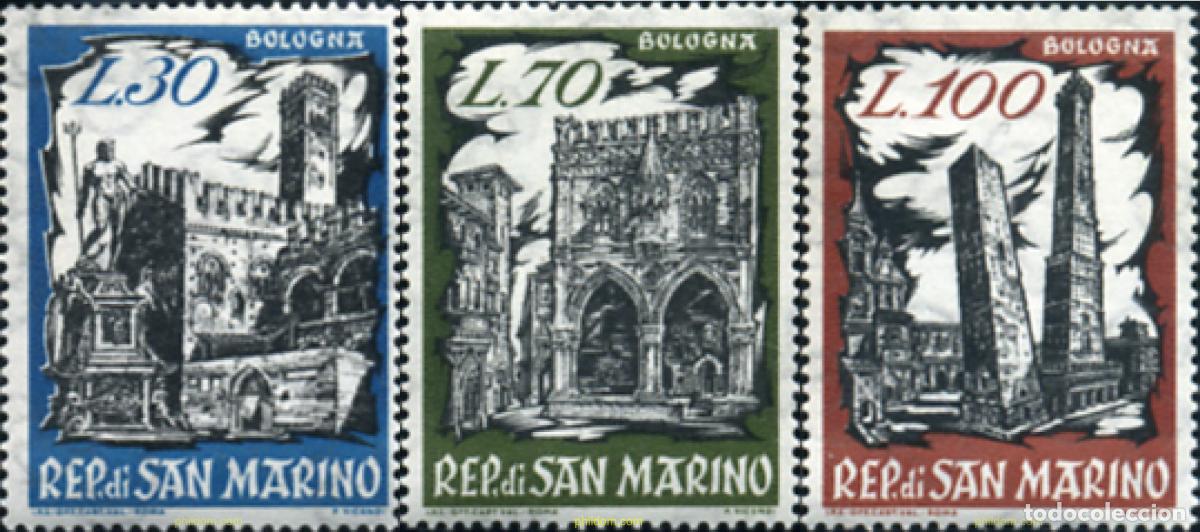 Sellos: 140756 MNH SAN MARINO 1961 EXPOSICION FILATELICA DE LA UNIFICACION ITALIANA EN TURIN