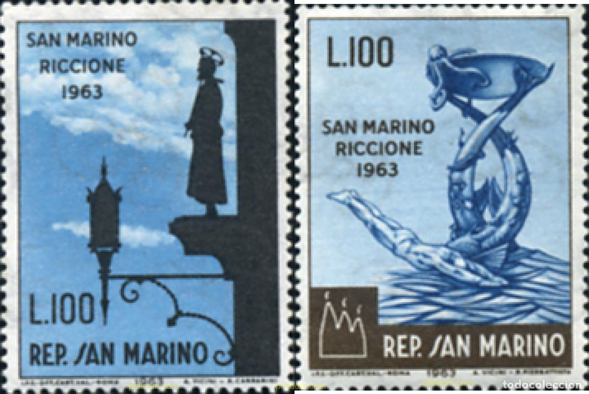 Sellos: 140780 MNH SAN MARINO 1963 JORNADA FILATELICA