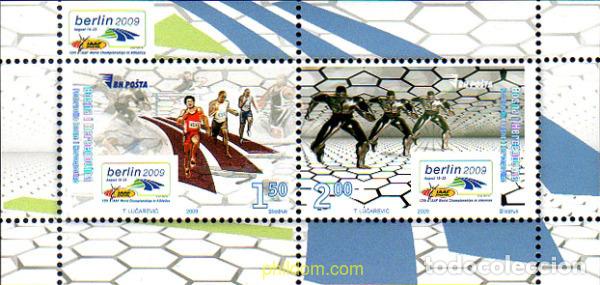 Sellos: 235622 MNH BOSNIA-HERZEGOVINA 2009 CAMPEONATOS DEL MUNDO DE ATLETISMO EN BERLIN
