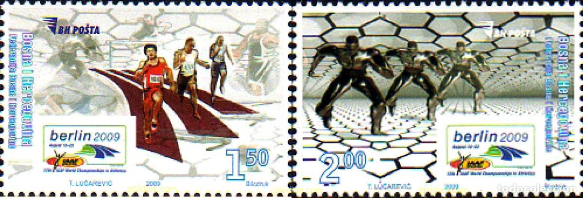 Briefmarken: 235624 MNH BOSNIA-HERZEGOVINA 2009 CAMPEONATOS DEL MUNDO DE ATLETISMO EN BERLIN