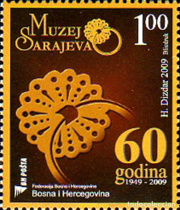 Briefmarken: 235625 MNH BOSNIA-HERZEGOVINA 2009 60 ANIVERSARIO DEL MUSEO DE SARJEVO