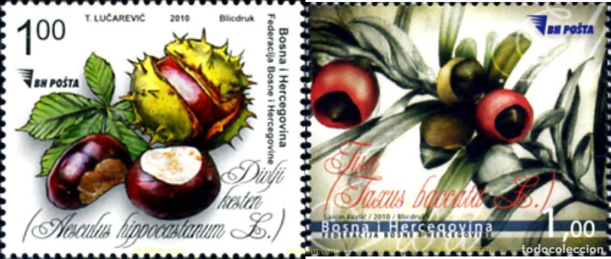 Briefmarken: 252569 MNH BOSNIA-HERZEGOVINA 2010 FRUTOS