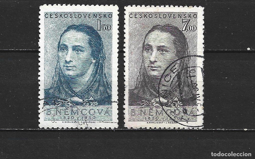Sellos: CHECOSLOVAQUIA YVERT NUM. 538/539 SERIE COMPLETA USADA