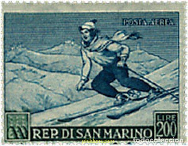 Sellos: 360003 MNH SAN MARINO 1953 DEPORTES