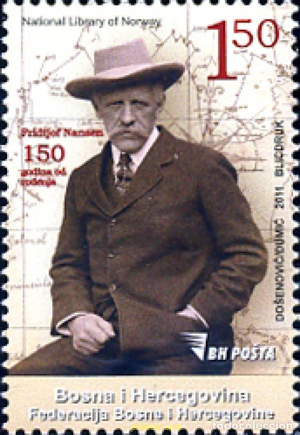 Francobolli: 271154 MNH BOSNIA-HERZEGOVINA 2011 150 ANIVERSARIO DEL NACIMIENTO DEL EXPLORADOR POLAR FRIDTJOV NAN