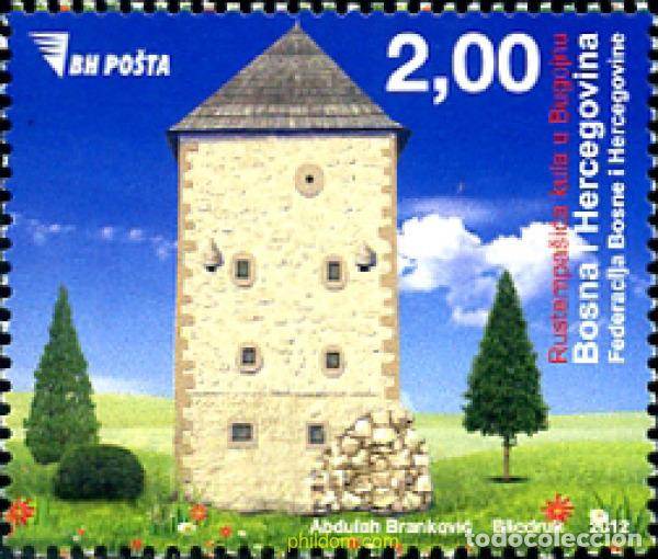 Stamps: 284287 MNH BOSNIA-HERZEGOVINA 2012 TORRE DE RUSTEMPASIC