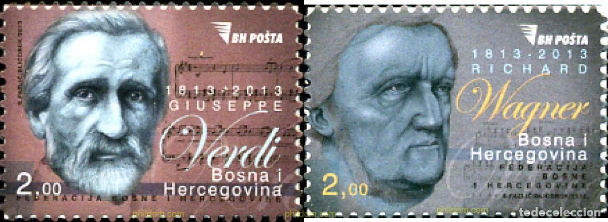 Sellos: 303657 MNH BOSNIA-HERZEGOVINA 2013 COMPOSITORES
