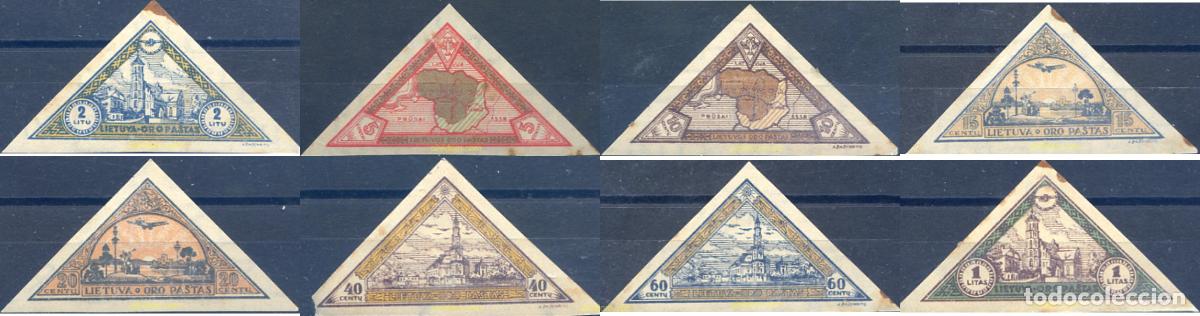 Sellos: 163926 MNH LITUANIA 1932 MOTIVOS VARIOS