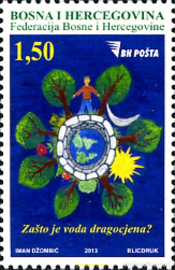 Sellos: 309333 MNH BOSNIA-HERZEGOVINA 2013 CONSERVACION DE LOS ARBOLES