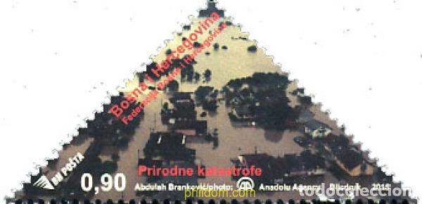 Sellos: 339654 MNH BOSNIA-HERZEGOVINA 2015 CATASTROFE DE PRIRODNE