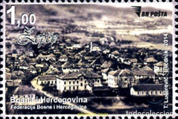 Sellos: 325138 MNH BOSNIA-HERZEGOVINA 2014 VISTA DE ZEPCE