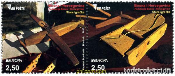 Stamps: 339657 MNH BOSNIA-HERZEGOVINA 2015 EUROPA CEPT - 2015 JUGUETES