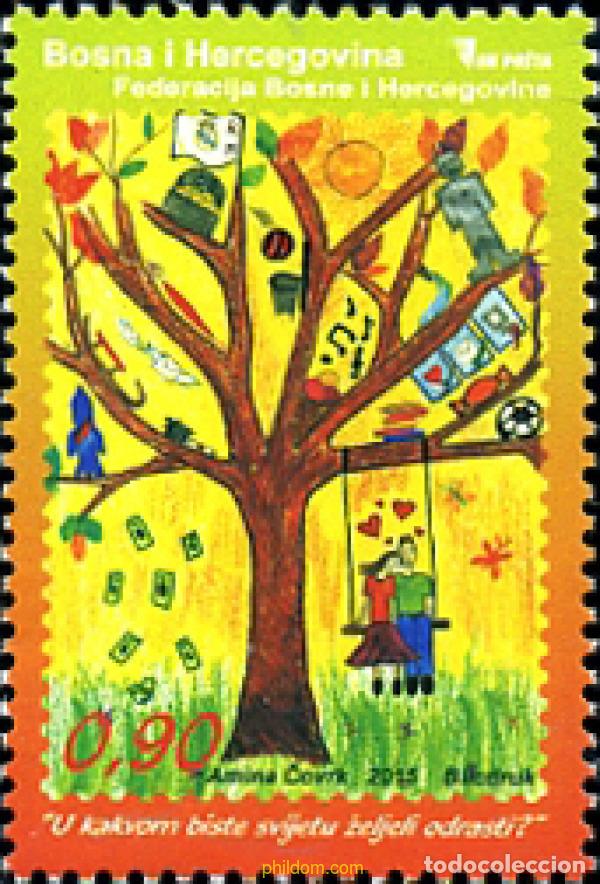 Selos: 348535 MNH BOSNIA-HERZEGOVINA 2015 ARBOL