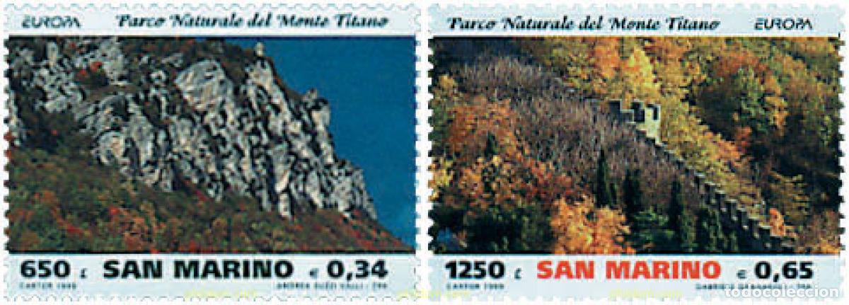 Sellos: 66248 MNH SAN MARINO 1999 EUROPA CEPT. RESERVAS Y PARQUES NATURALES