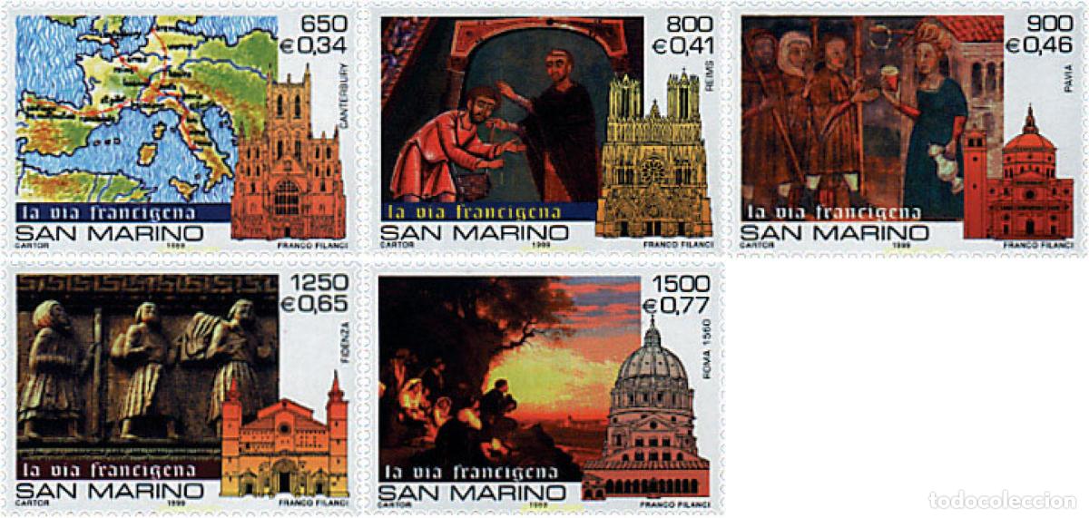 Sellos: 67496 MNH SAN MARINO 1999 A&Ntilde;O SANTO 2000