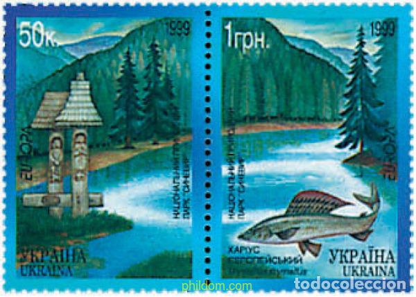 Francobolli: 5633 MNH UCRANIA 1999 EUROPA CEPT. RESERVAS Y PARQUES NATURALES