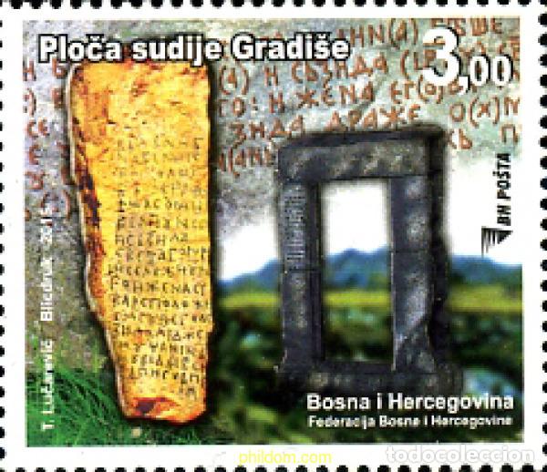 Francobolli: 352970 MNH BOSNIA-HERZEGOVINA 2015 PLACA DE PIEDRA Y DOLMEN