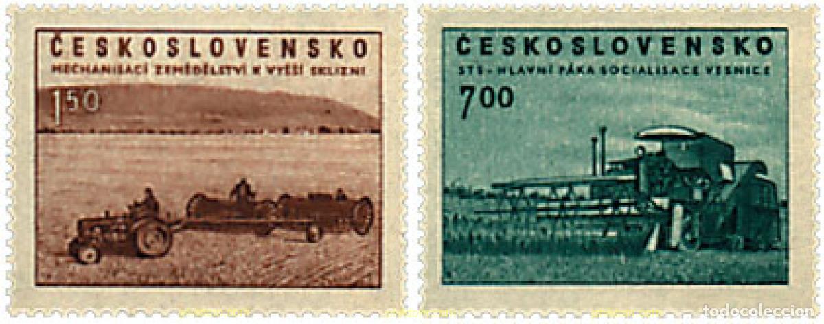 Francobolli: 232419 HINGED CHECOSLOVAQUIA 1953 PRO AGRICULTURA