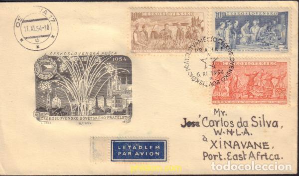 Francobolli: 414942 MNH CHECOSLOVAQUIA 1954 MES DE LA AMISTAD CHECOSLOVACO-SOVIETICA