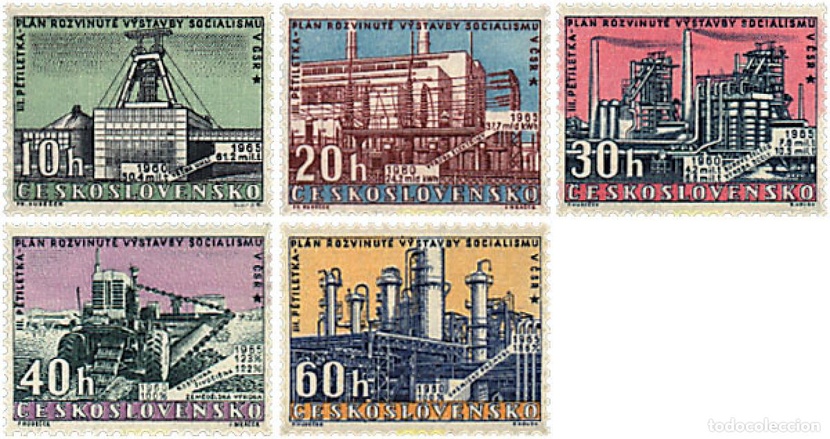 Sellos: 232585 HINGED CHECOSLOVAQUIA 1960 3 PLAN QUINQUENAL
