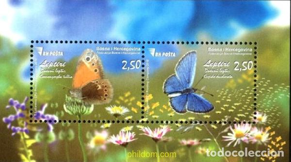 Stamps: 735940 MNH BOSNIA-HERZEGOVINA 2016 MARIPOSAS