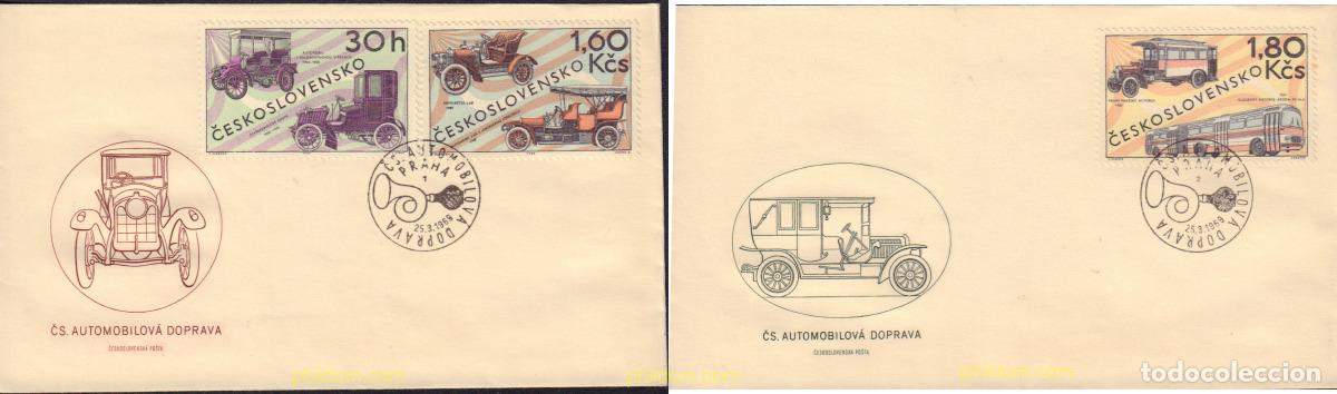 Sellos: 414987 MNH CHECOSLOVAQUIA 1969 AUTOMOVILES