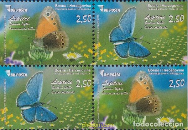 Sellos: 791229 MNH BOSNIA-HERZEGOVINA 2016 MARIPOSAS