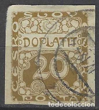 Francobolli: CHECOSLOVAQUIA 1919-20 - SELLO DE FRANQUEO, CIFRAS - USADO