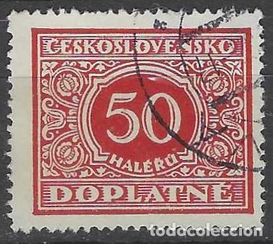 Briefmarken: CHECOSLOVAQUIA 1928 - SELLO DE FRANQUEO, CIFRAS - USADO