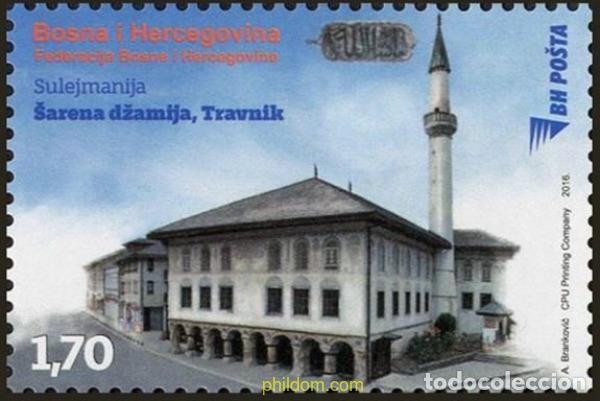 Selos: 735950 MNH BOSNIA-HERZEGOVINA 2016 RELIGION. MEZQUITA SULEJMANIJA
