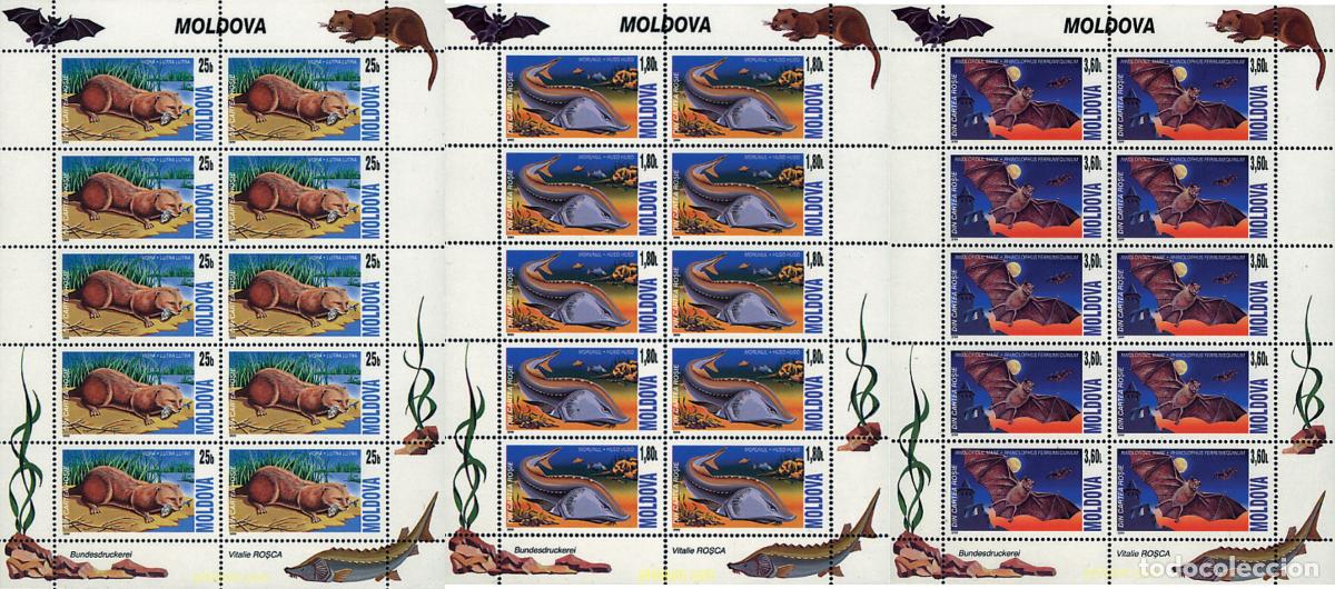 Briefmarken: 11184 MNH MOLDAVIA 1999 PROTECCION DE LA FAUNA