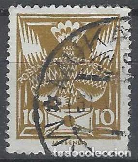 Selos: CHECOSLOVAQUIA 1920 - CORREO, OCRE - USADO