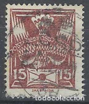 Francobolli: CHECOSLOVAQUIA 1920 - CORREO, ROJO PARDUZCO - USADO