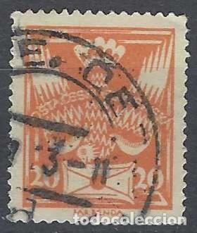 Francobolli: CHECOSLOVAQUIA 1920 - CORREO, NARANJA ROJIZO - USADO