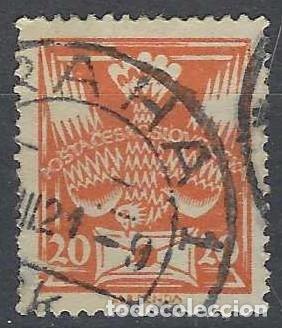 Francobolli: CHECOSLOVAQUIA 1920 - CORREO, NARANJA ROJIZO - USADO