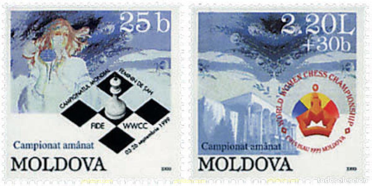 Timbres: 71350 MNH MOLDAVIA 1999 CAMPEONATO MUNDIAL FEMENINO DE AJEDREZ